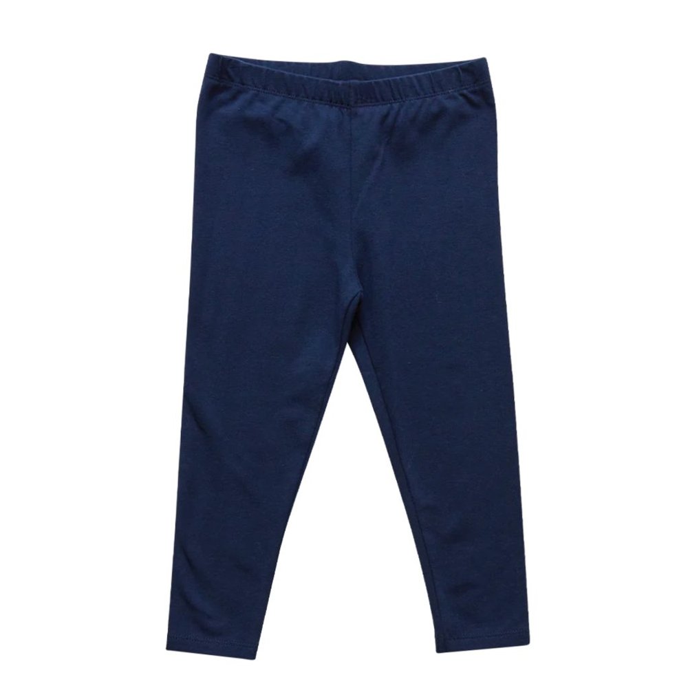 Pink Chicken Girls Organic Legging - Navy